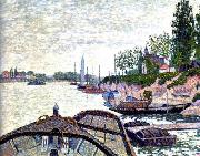 Paul Signac Avant Du Tub oil painting